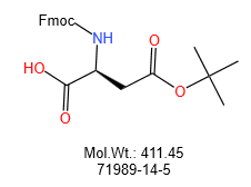 Fmoc-L-天冬氨酸4-叔丁酯Fmoc-L-Asp(OtBu)-OH