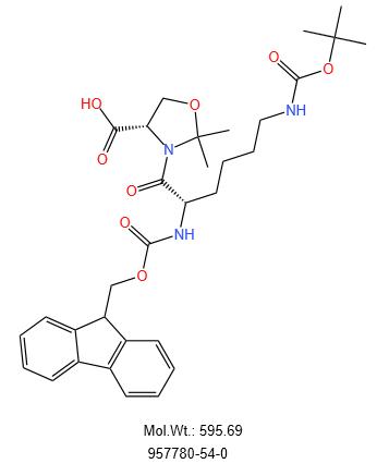 Fmoc-Lys(Boc)-Ser[PSI(Me,Me)Pro]-OHFmoc-Lys(Boc)-Ser[PSI(Me,Me)Pro]-OH