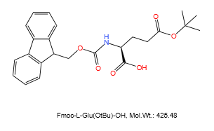 N-Fmoc-L-谷氨酸5-叔-丁基酯Fmoc-L-Glu(OtBu)-OH