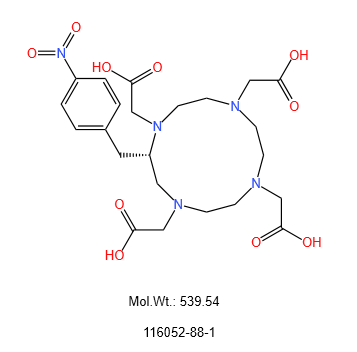 p-NO2-Bn-DOTAp-NO2-Bn-DOTA