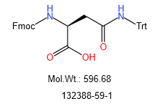 Fmoc-N-三苯甲基-L-天冬酰胺Fmoc-L-Asn(Trt)-OH